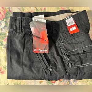 Unionbay Black Mens Shorts